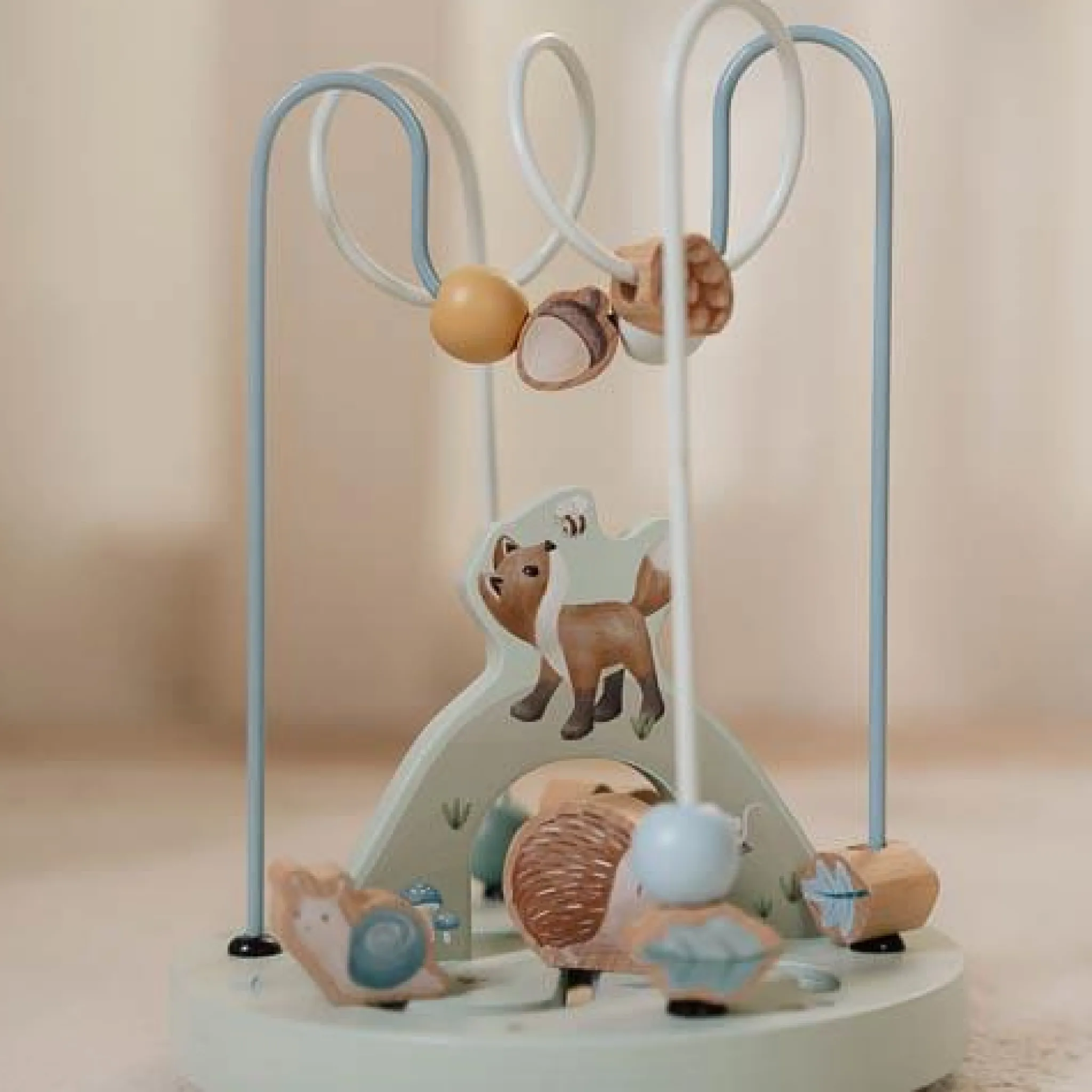 Little Dutch Activities spiral - Blue - Forest Friends Clearance