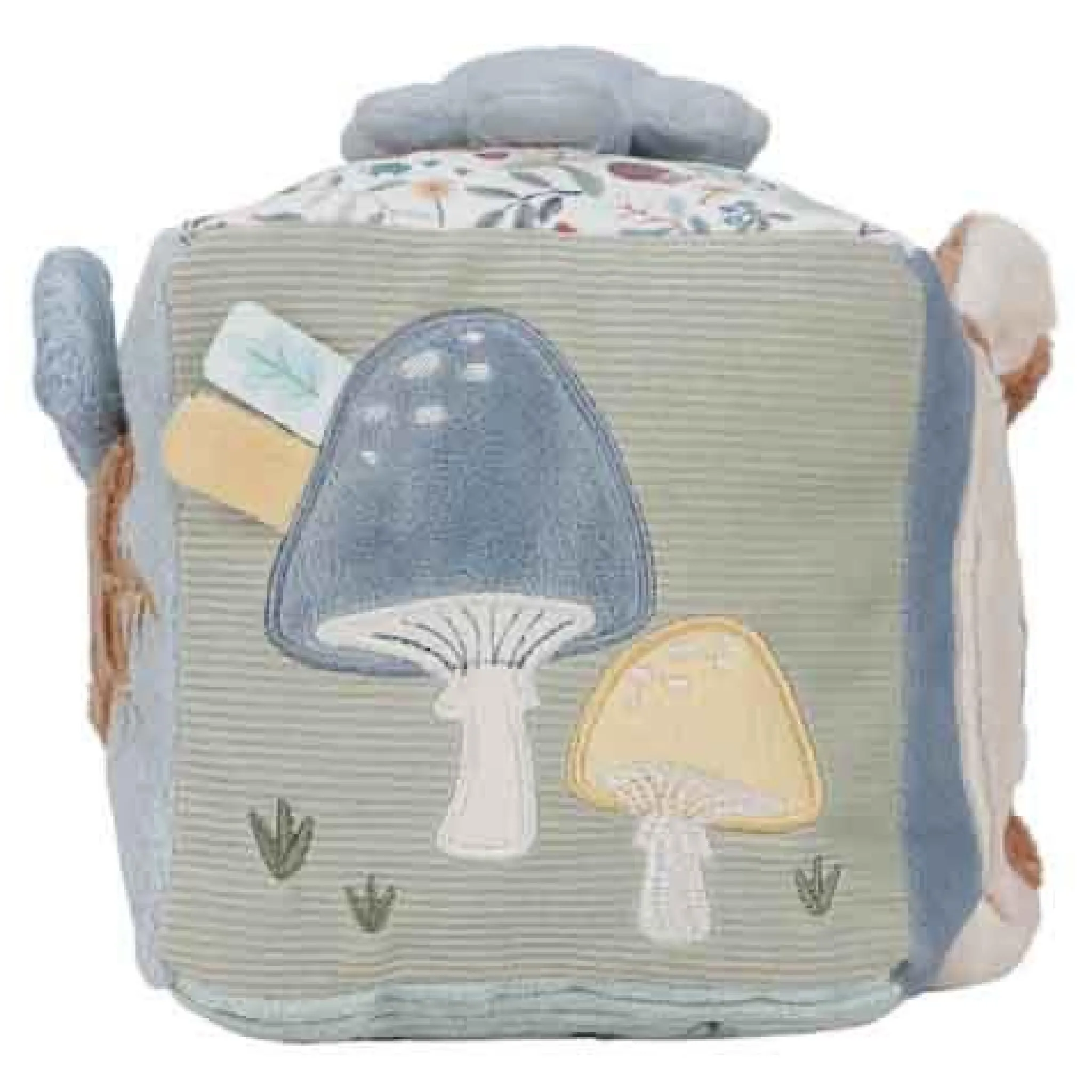 Little Dutch Activity Cube - Blue - Forest Friends Outlet