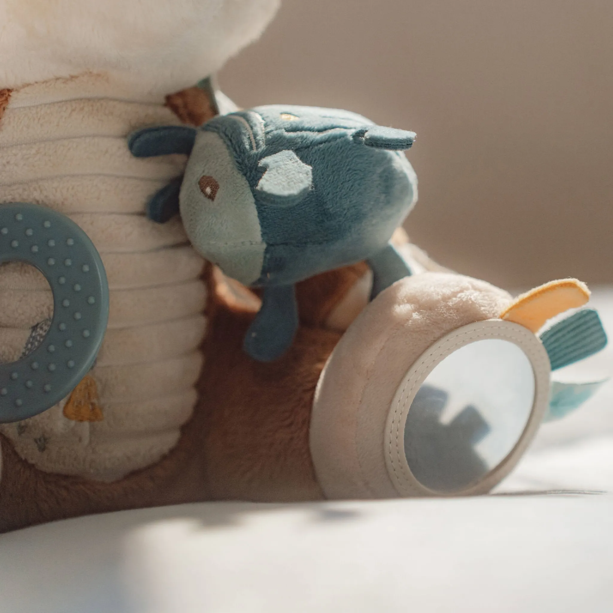 Little Dutch Activity cuddle - Blue - Forest Friends New