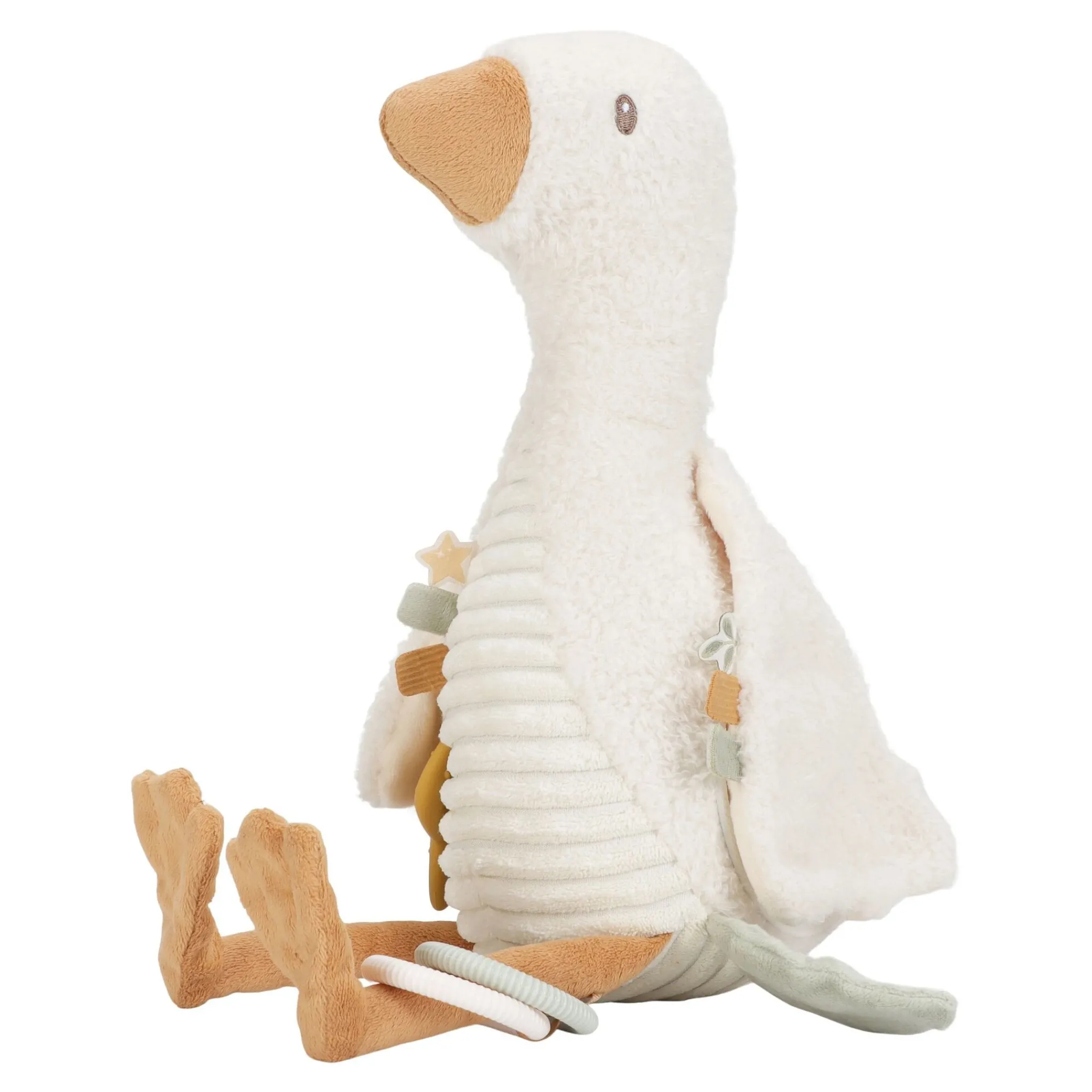 Little Dutch Activity Cuddle Goose - White - Little Goose Discount