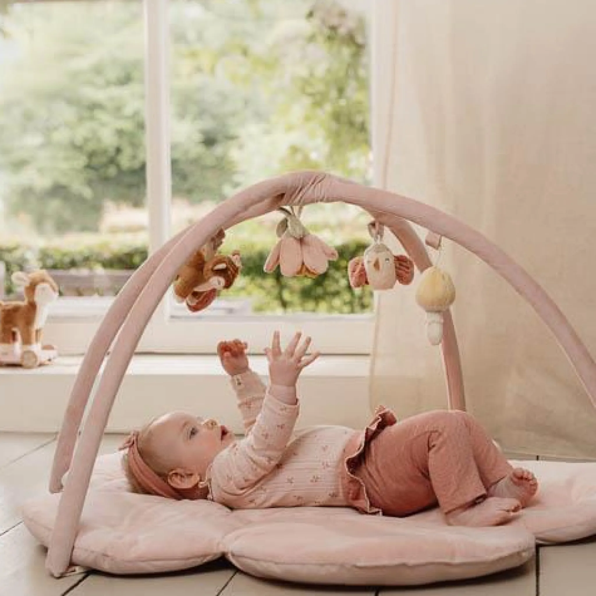 Little Dutch Activity play mat - Pink - Fairy Garden New