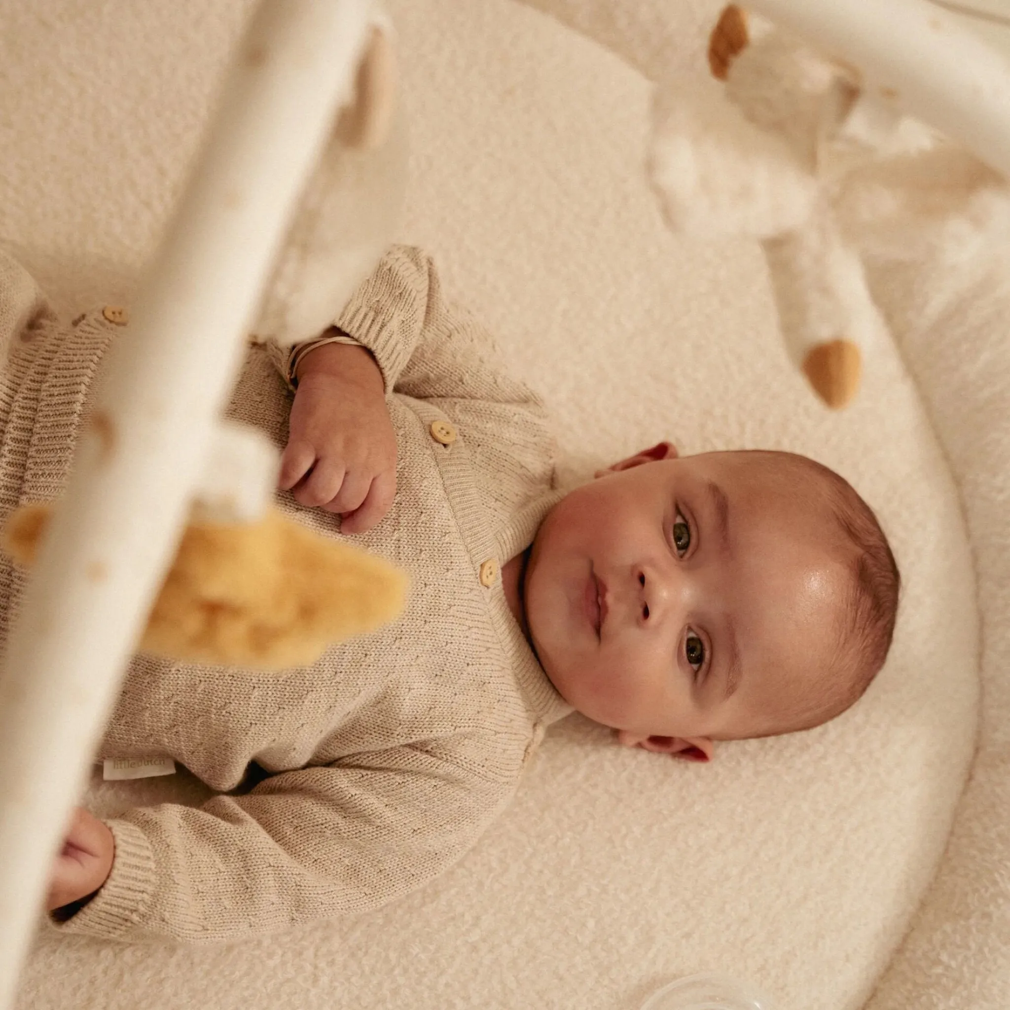 Little Dutch Activity play mat - White - Newborn Naturals Clearance
