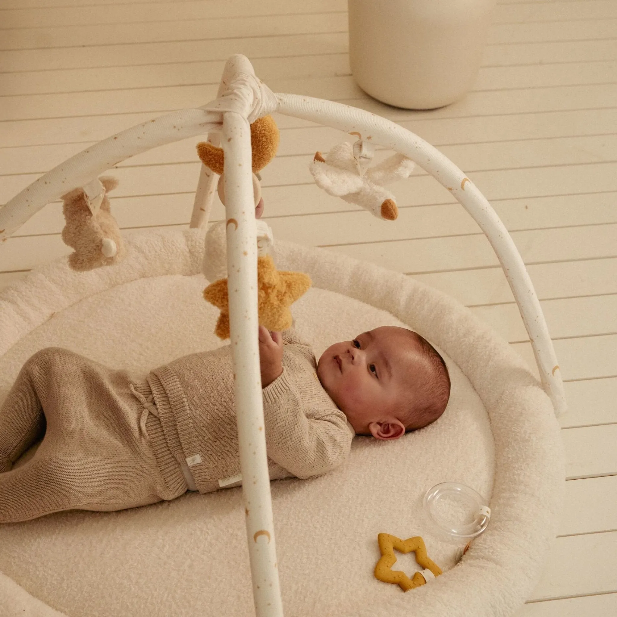 Little Dutch Activity play mat - White - Newborn Naturals Clearance
