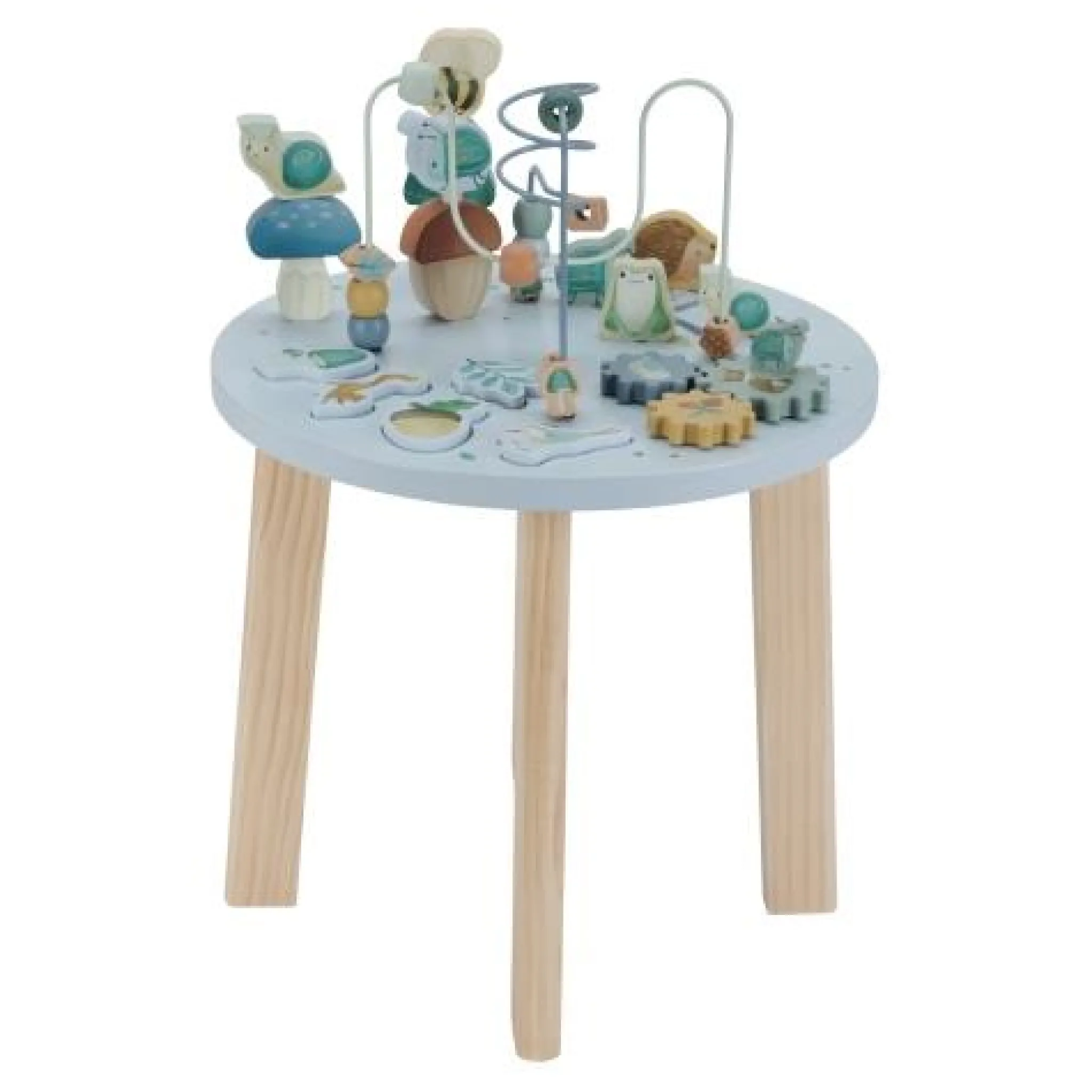 Little Dutch Activity table - Blue - Forest Friends Best