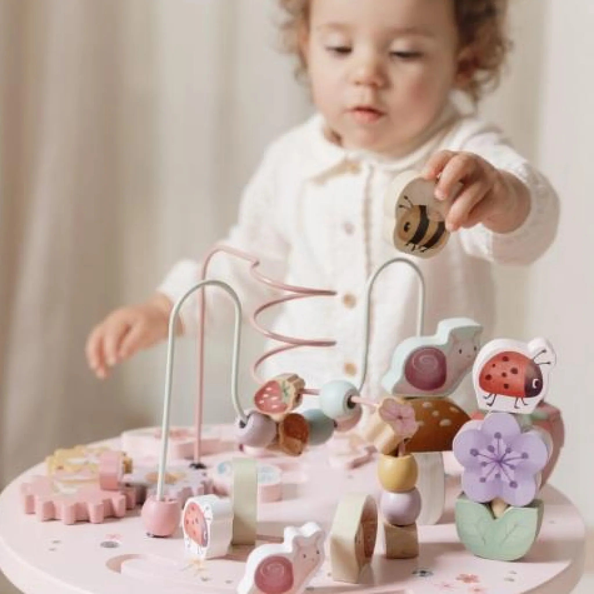 Little Dutch Activity table - Pink - Fairy Garden New
