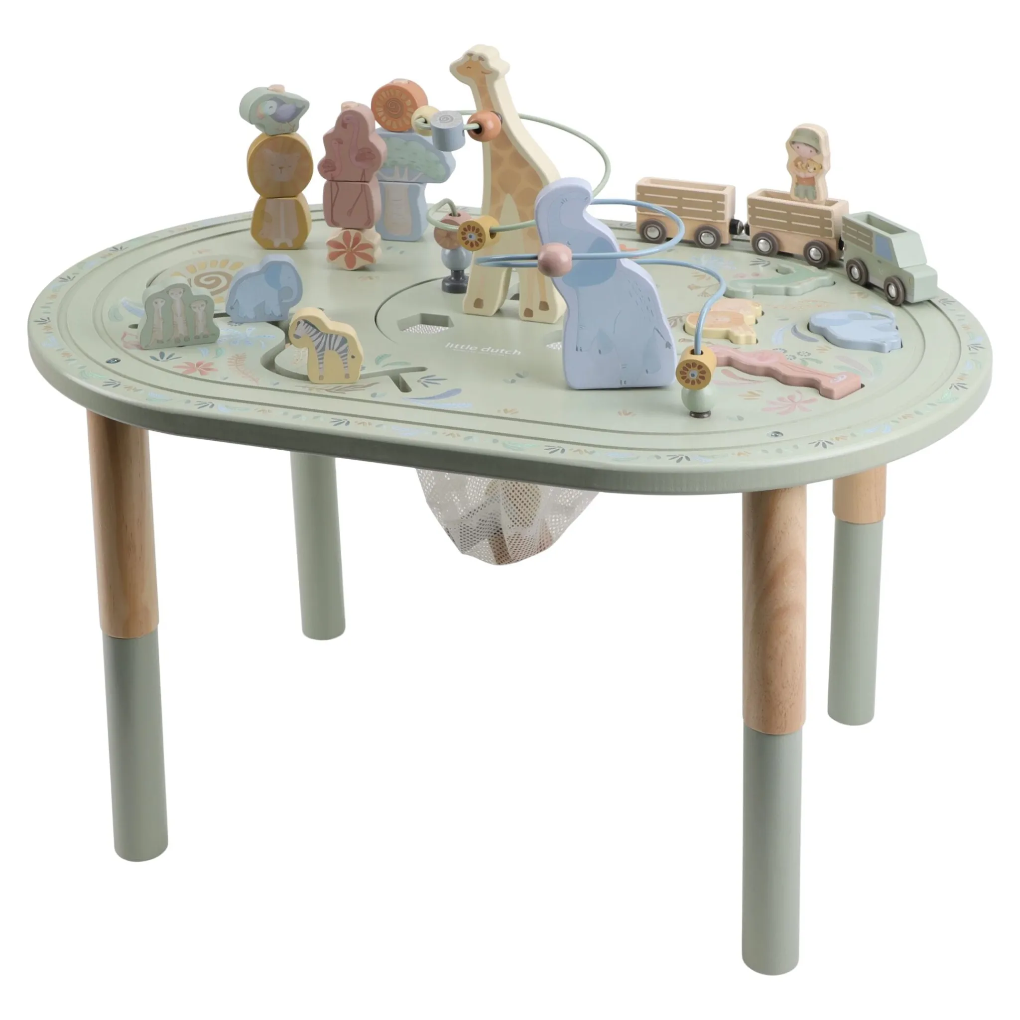 Little Dutch Activity table XL - Green Hot
