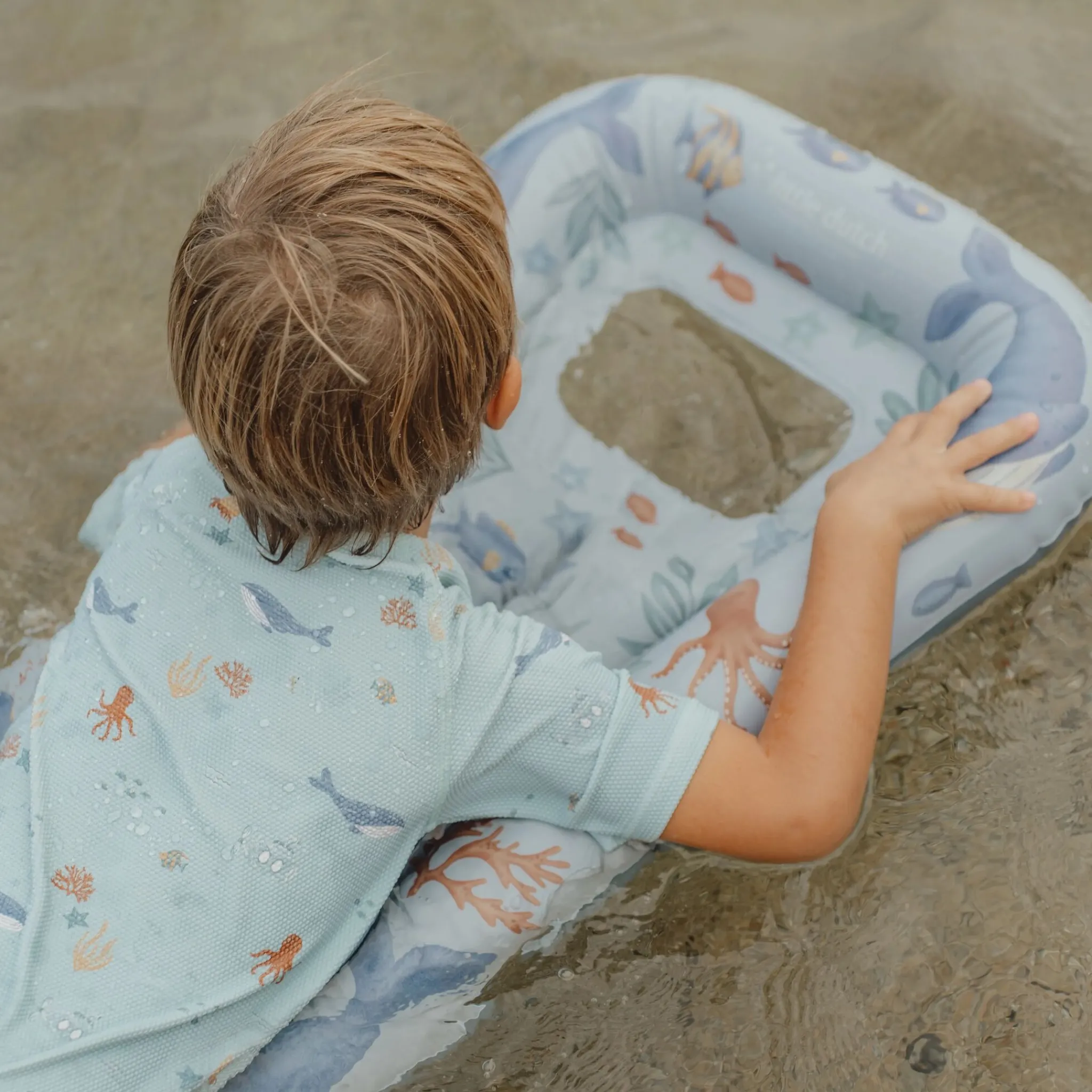 Little Dutch Air mattress - Blue - Ocean World Discount