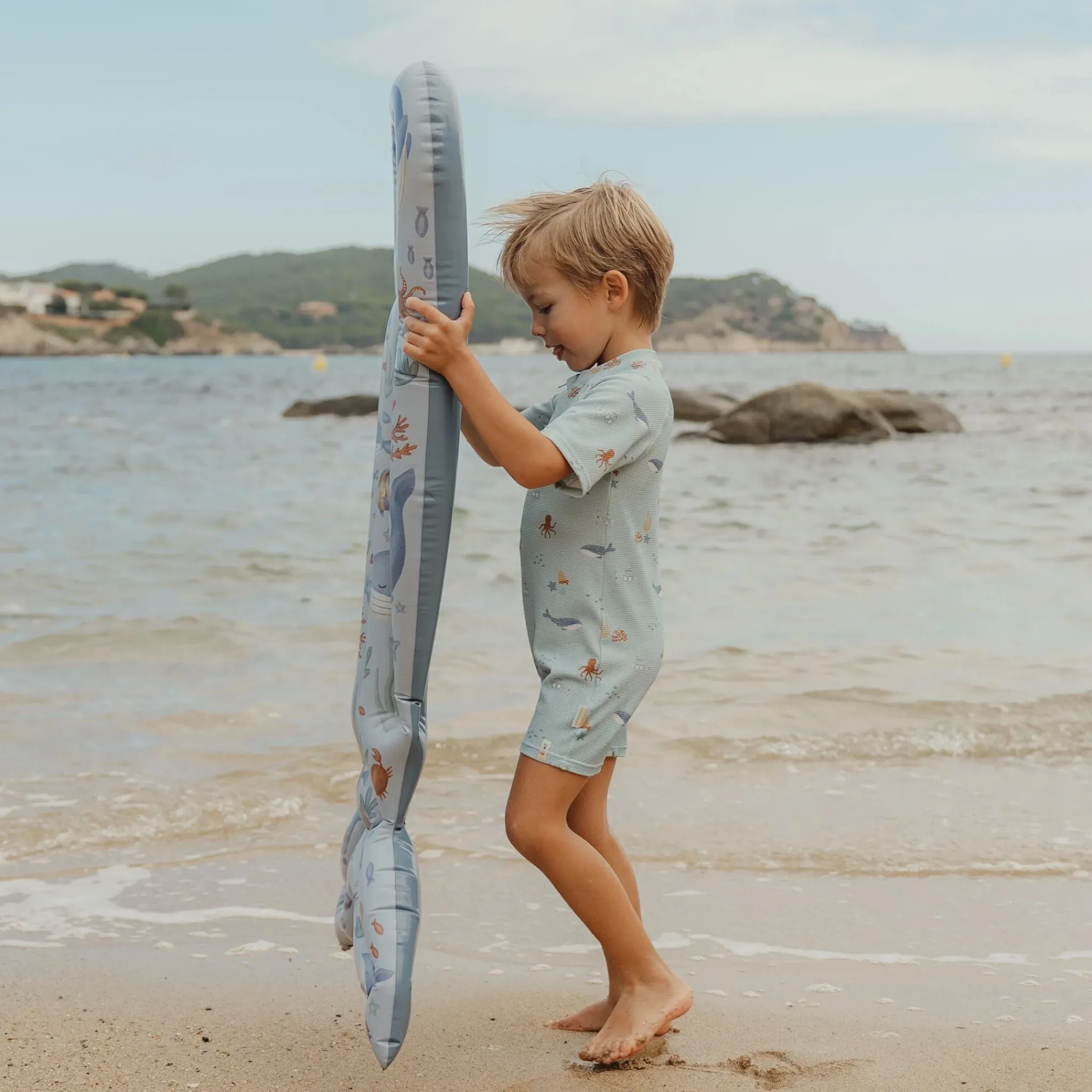 Little Dutch Air mattress - Blue - Ocean World Discount