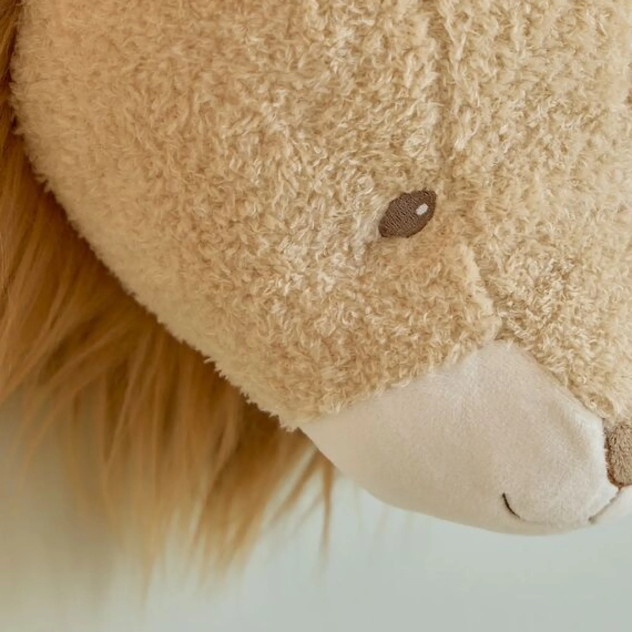Little Dutch Animal head Lion - Yellow New