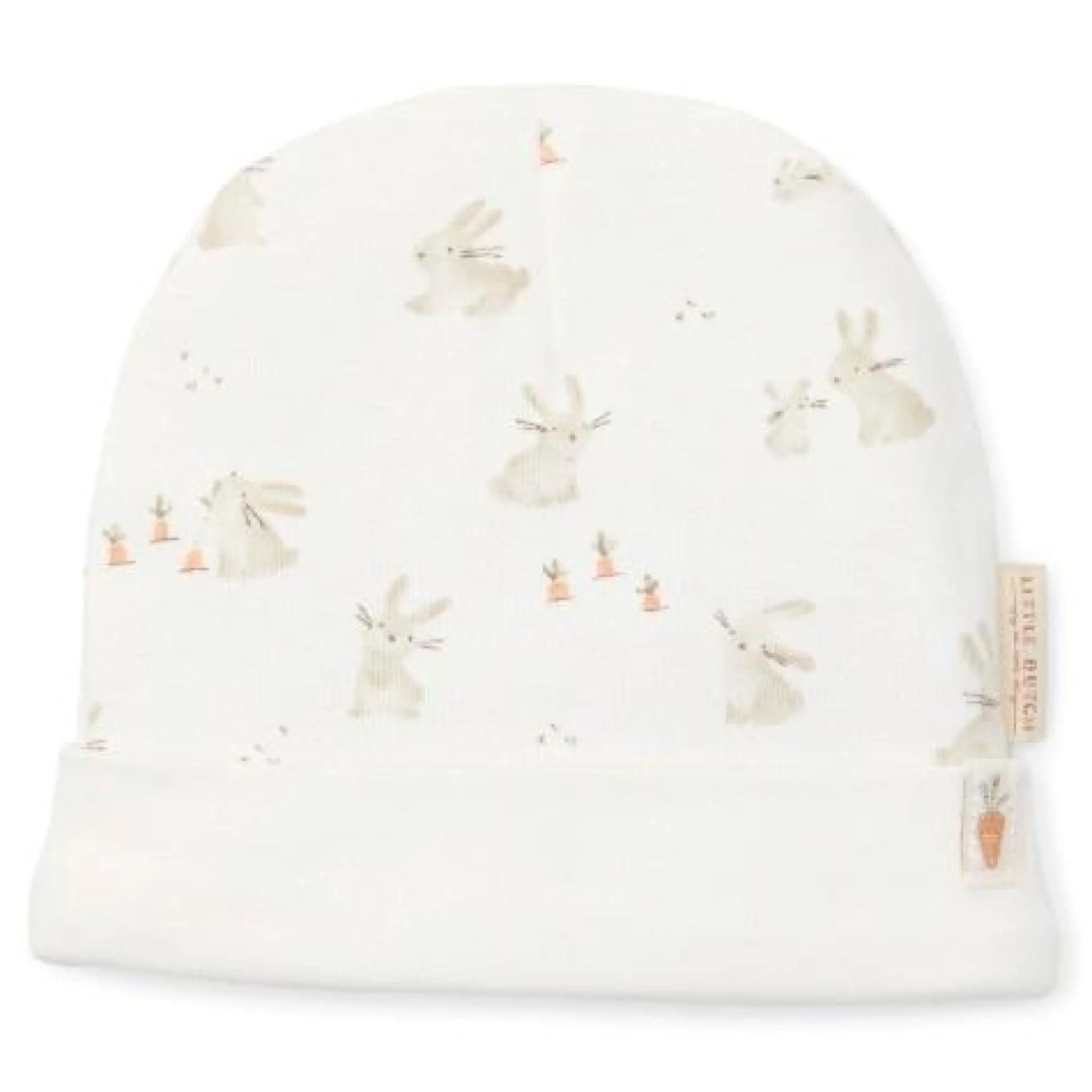 Little Dutch Baby hat - White - Newborn Naturals - Baby Bunny New