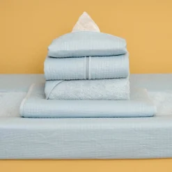 Little Dutch Baby wipes cover Pure Soft Blue New