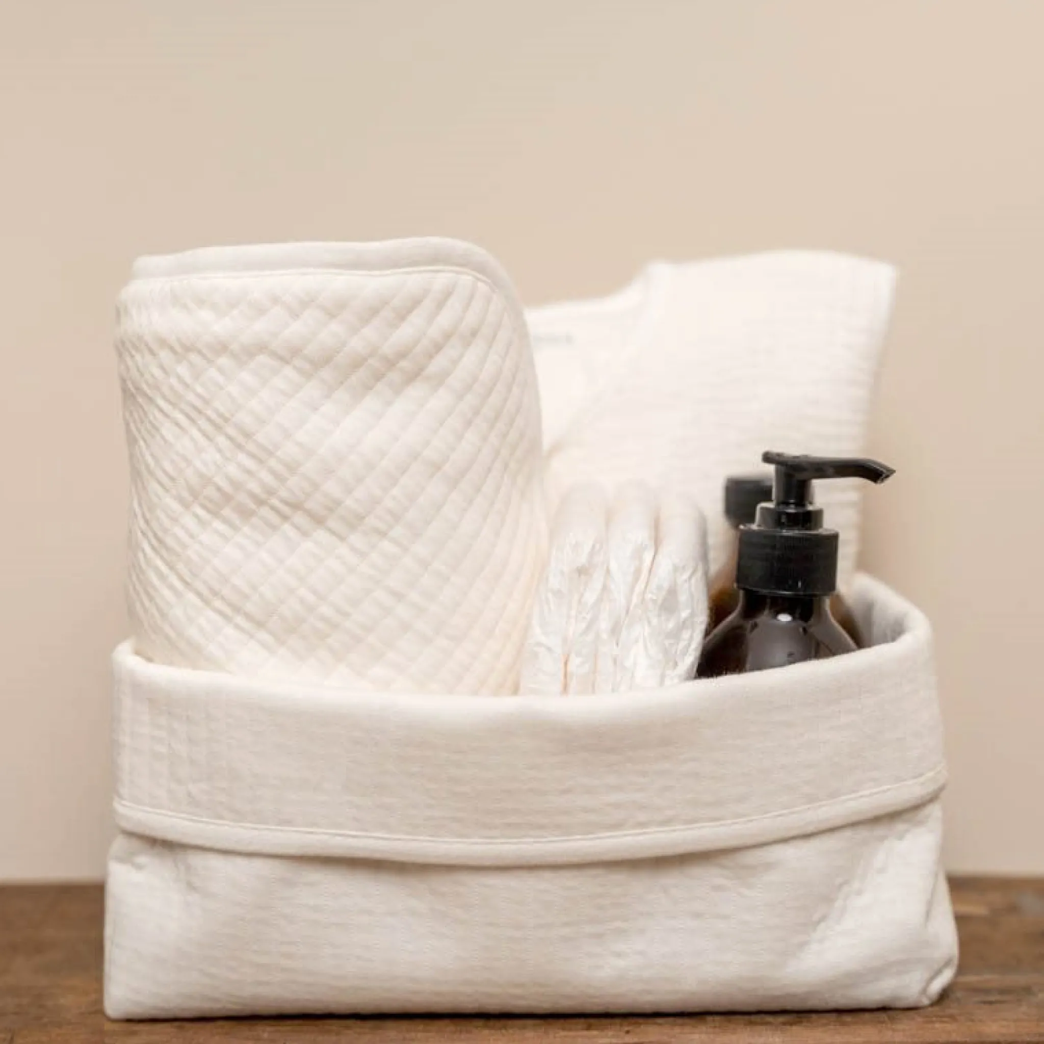 Little Dutch Baby wipes cover Pure Soft White Hot