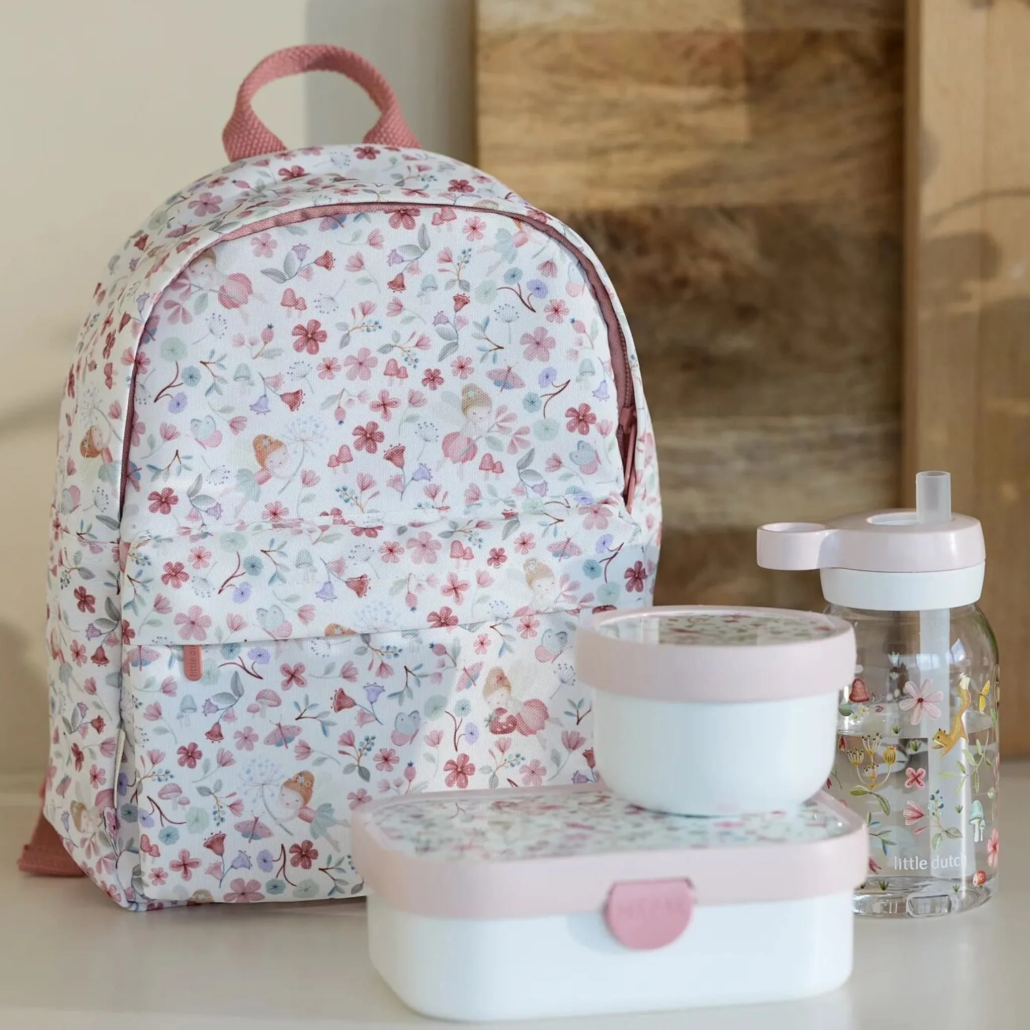 Little Dutch Backpack - Pink - 29 cm Online