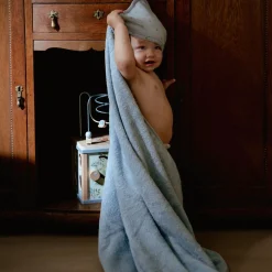 Little Dutch Bath cape - Blue - 100 x 100 - Essentials New