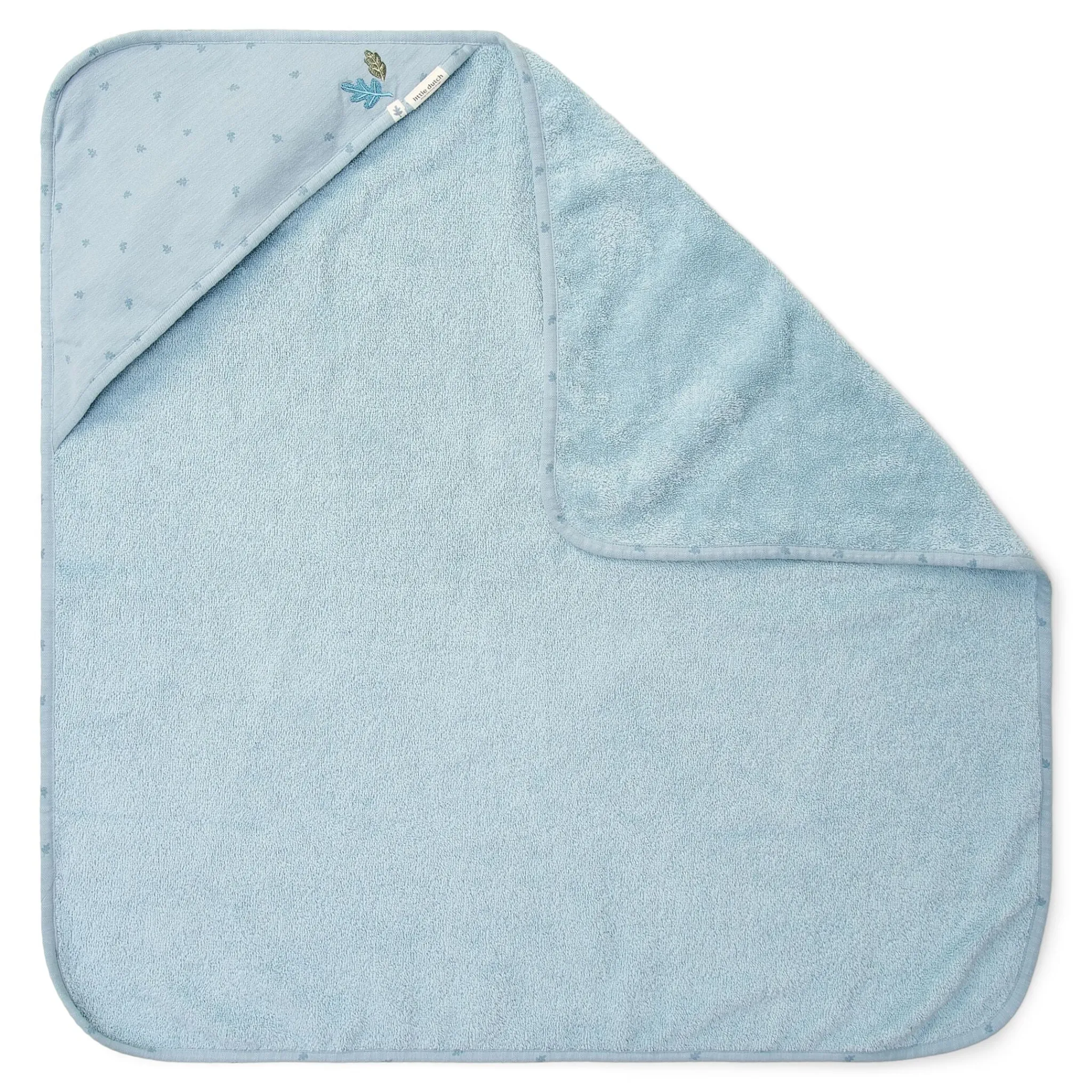 Little Dutch Bath cape - Blue - 100 x 100 - Essentials New