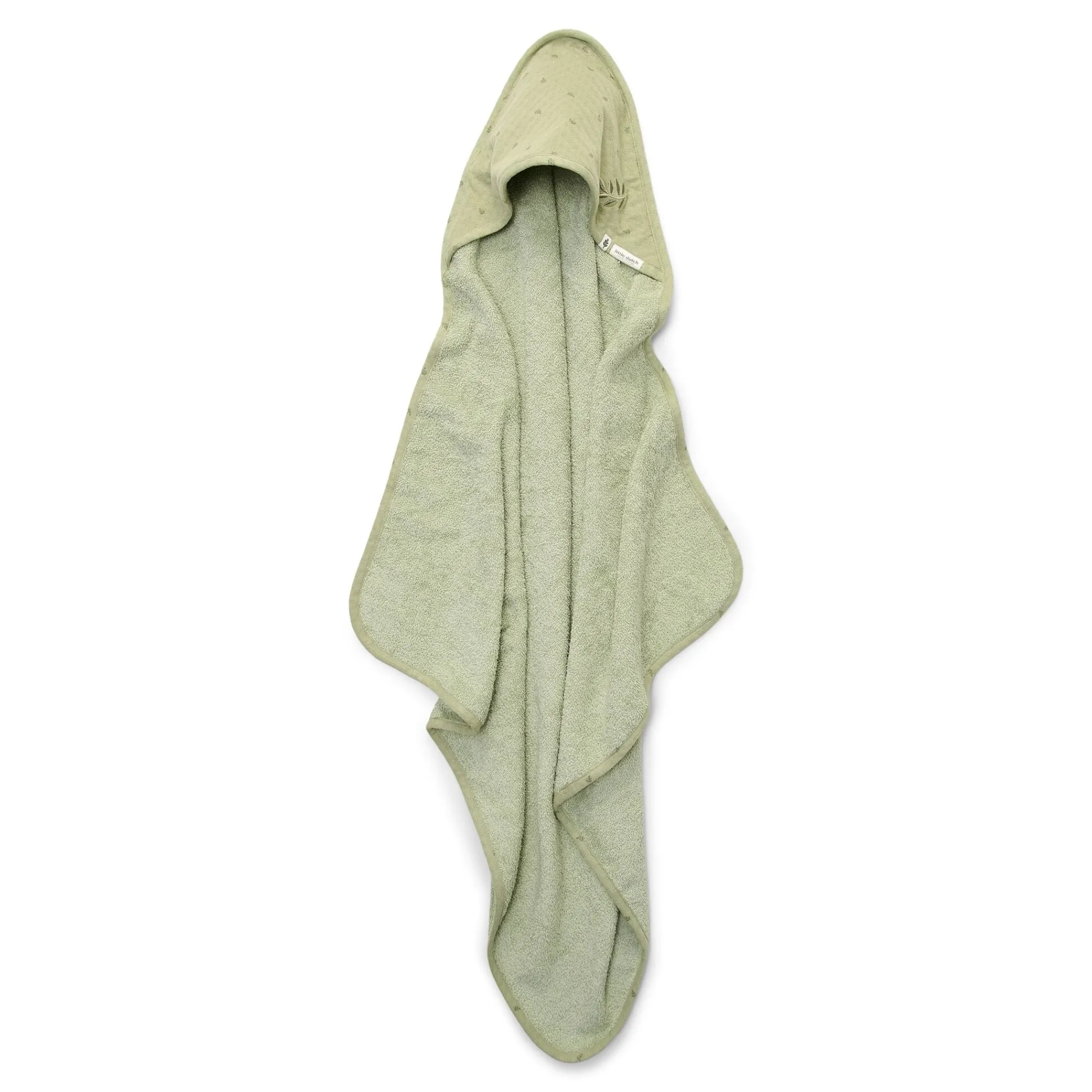 Little Dutch Bath cape - Green - Essentials Outlet
