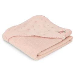 Little Dutch Bath cape - Pink - 100 x 100 - Essentials Outlet
