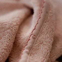 Little Dutch Bath cape - Pink - 100 x 100 - Essentials Outlet