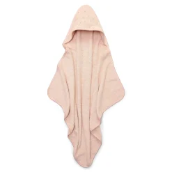 Little Dutch Bath cape - Pink - 100 x 100 - Essentials Outlet