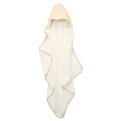 Little Dutch Bath cape - White - 75 x 75 - Newborn Naturals - Little Goose Discount