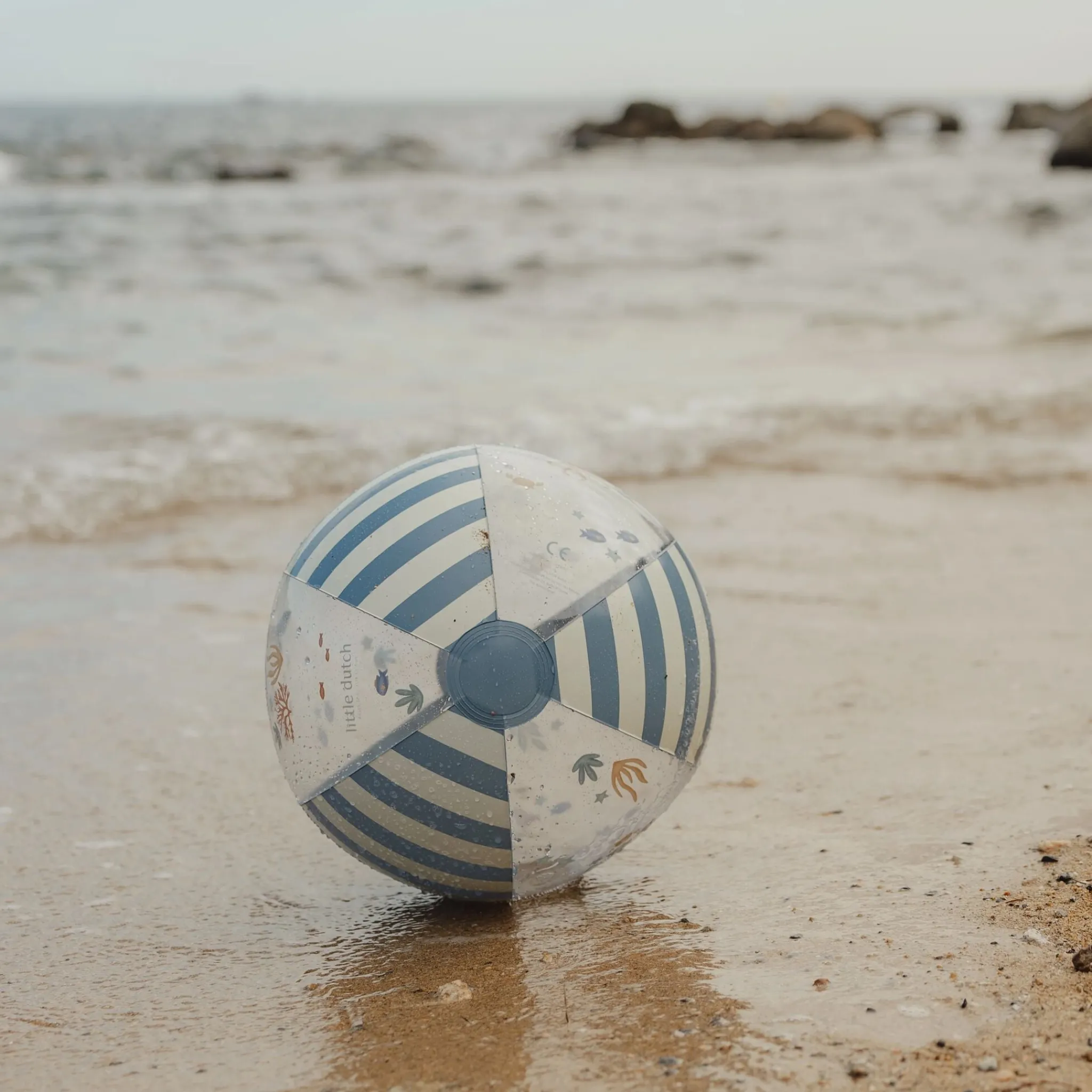 Little Dutch Beach Ball - Blue - Ocean World Online