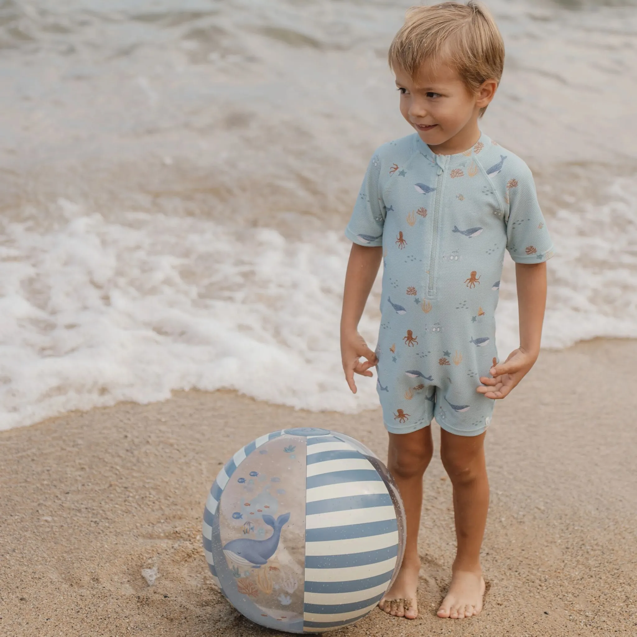 Little Dutch Beach Ball - Blue - Ocean World Online