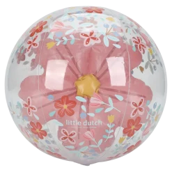 Little Dutch Beach Ball 3D Figure Pink Flowers Discount