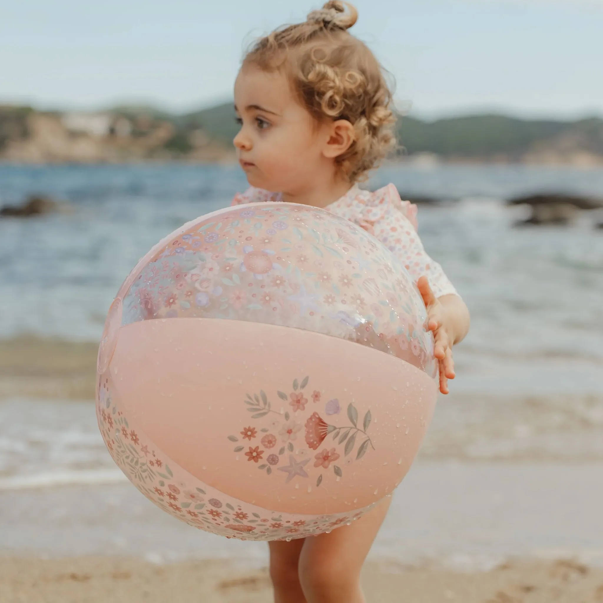 Little Dutch Beach Ball - Pink - Dreamy Mermaid Clearance