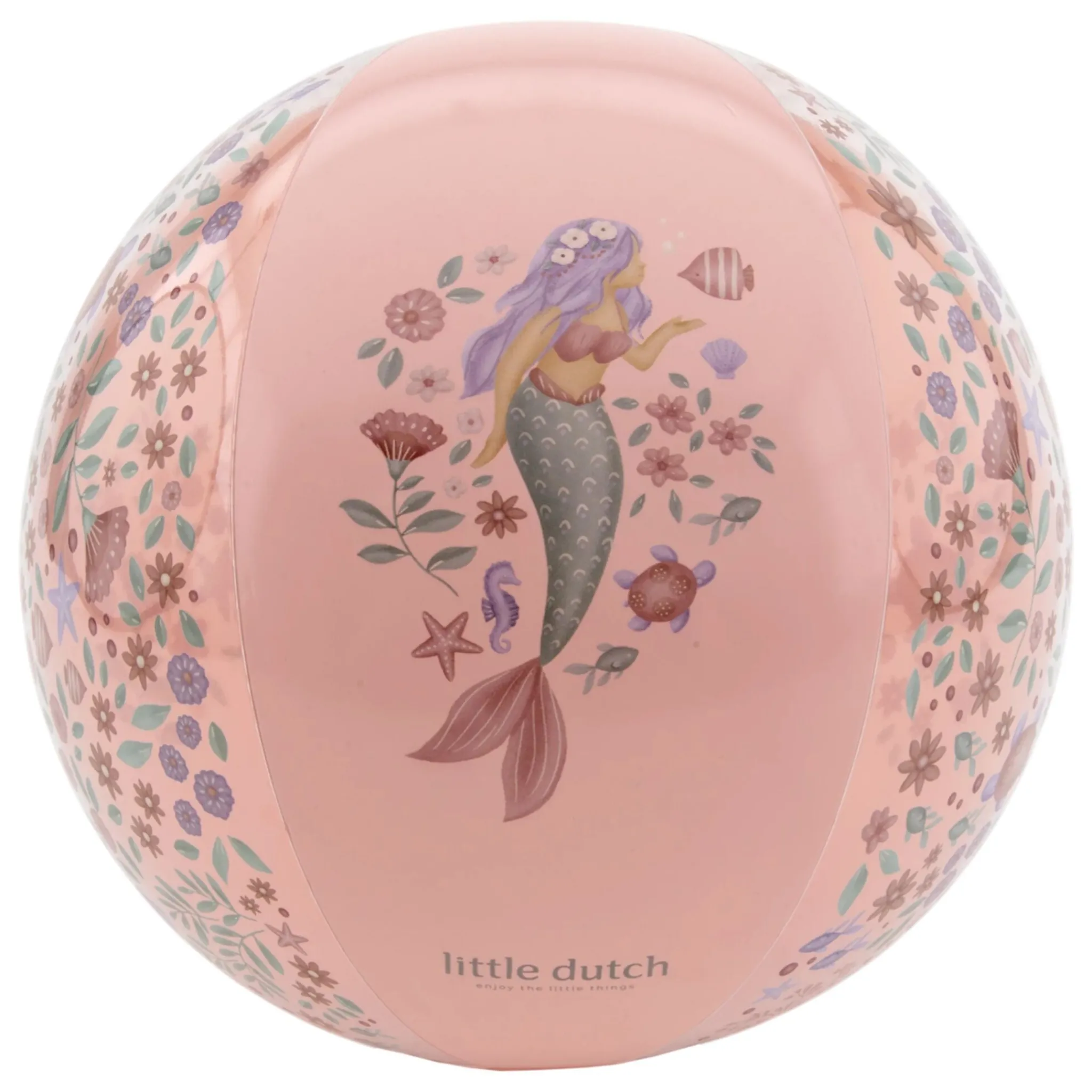 Little Dutch Beach Ball - Pink - Dreamy Mermaid Clearance