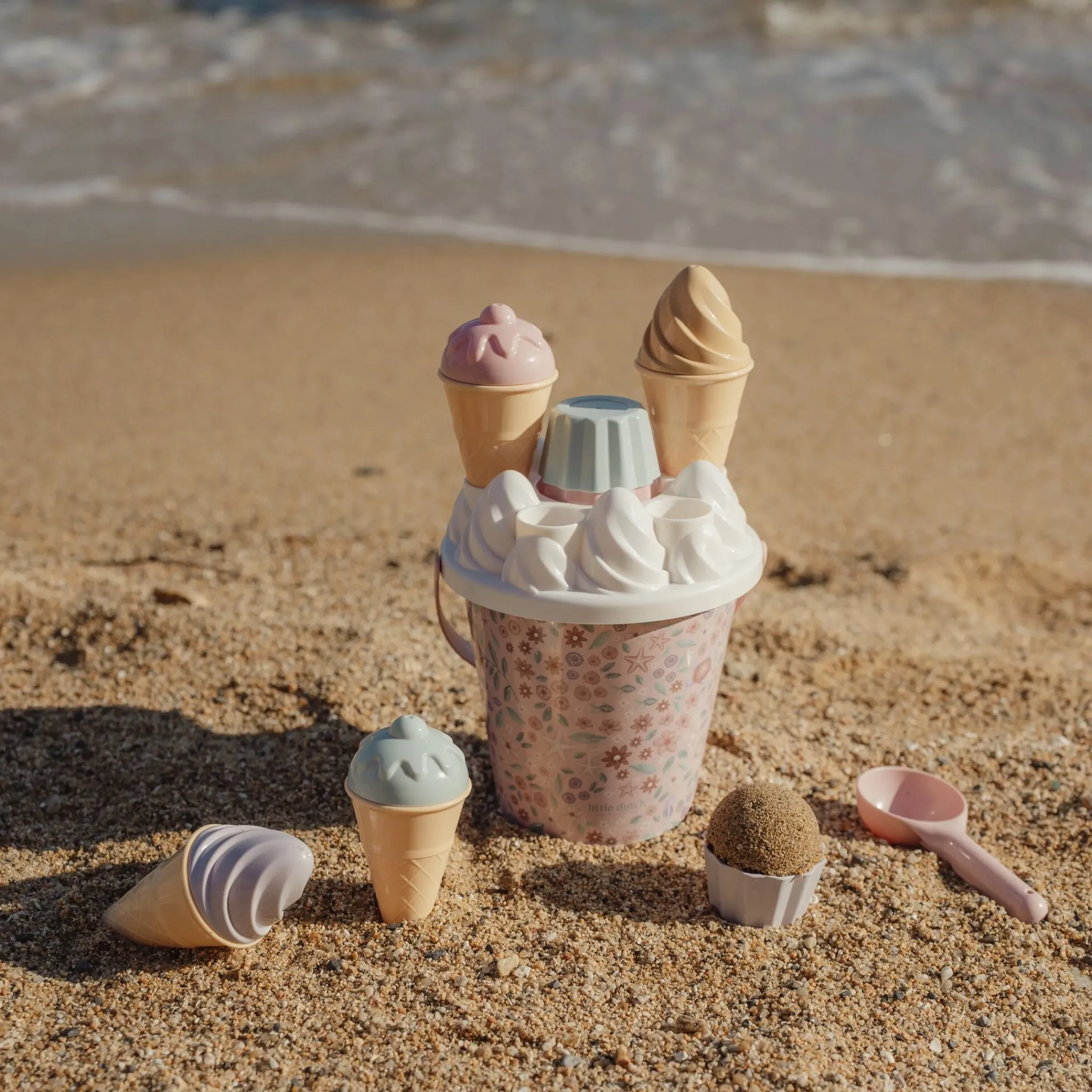 Little Dutch Beach Set Ice Creams - Set of 14 - Dreamy Mermaid New