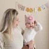 Little Dutch Birthday crown - Pink Outlet