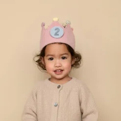 Little Dutch Birthday crown - Pink Outlet