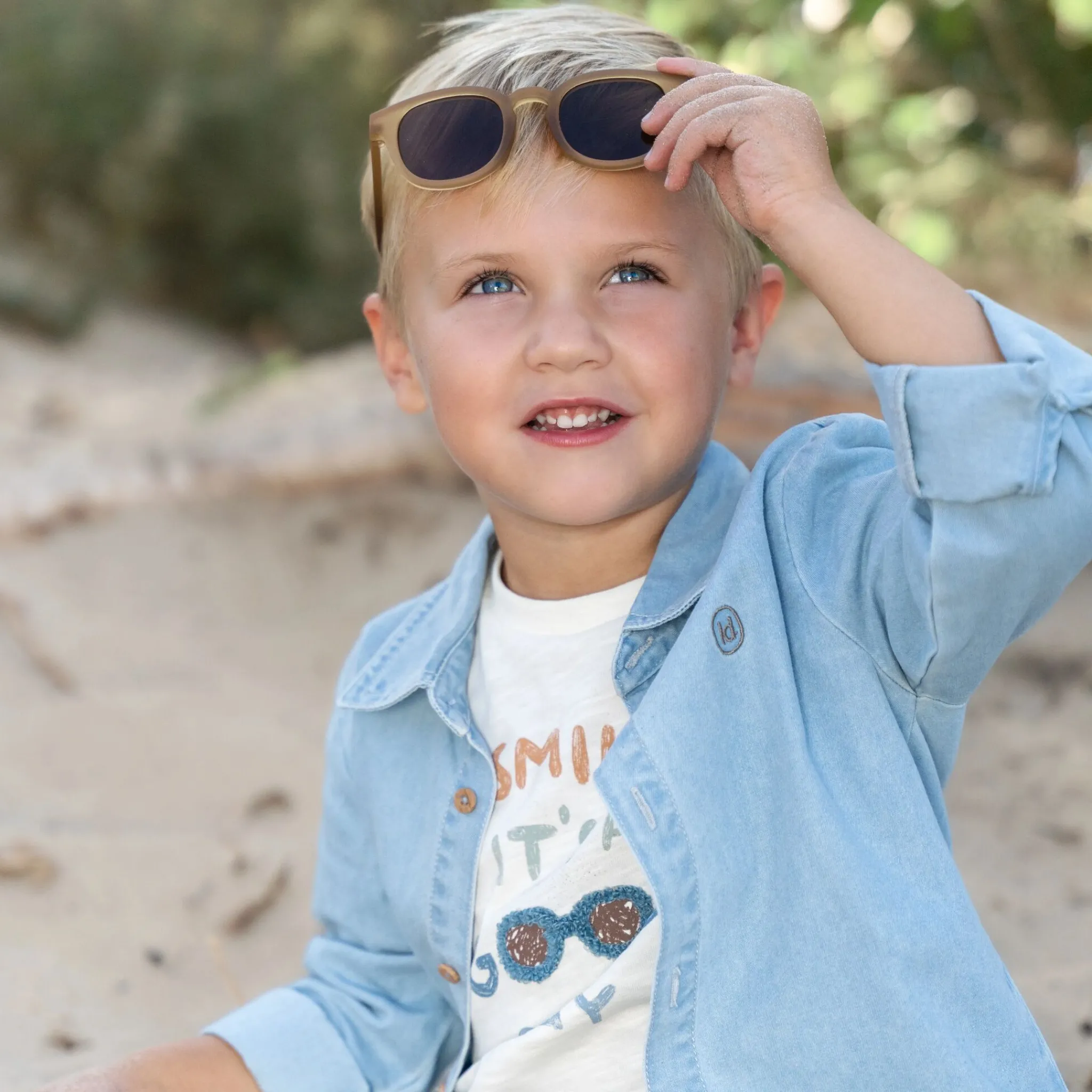 Little Dutch Blouse - Long Sleeve - Blue Clearance