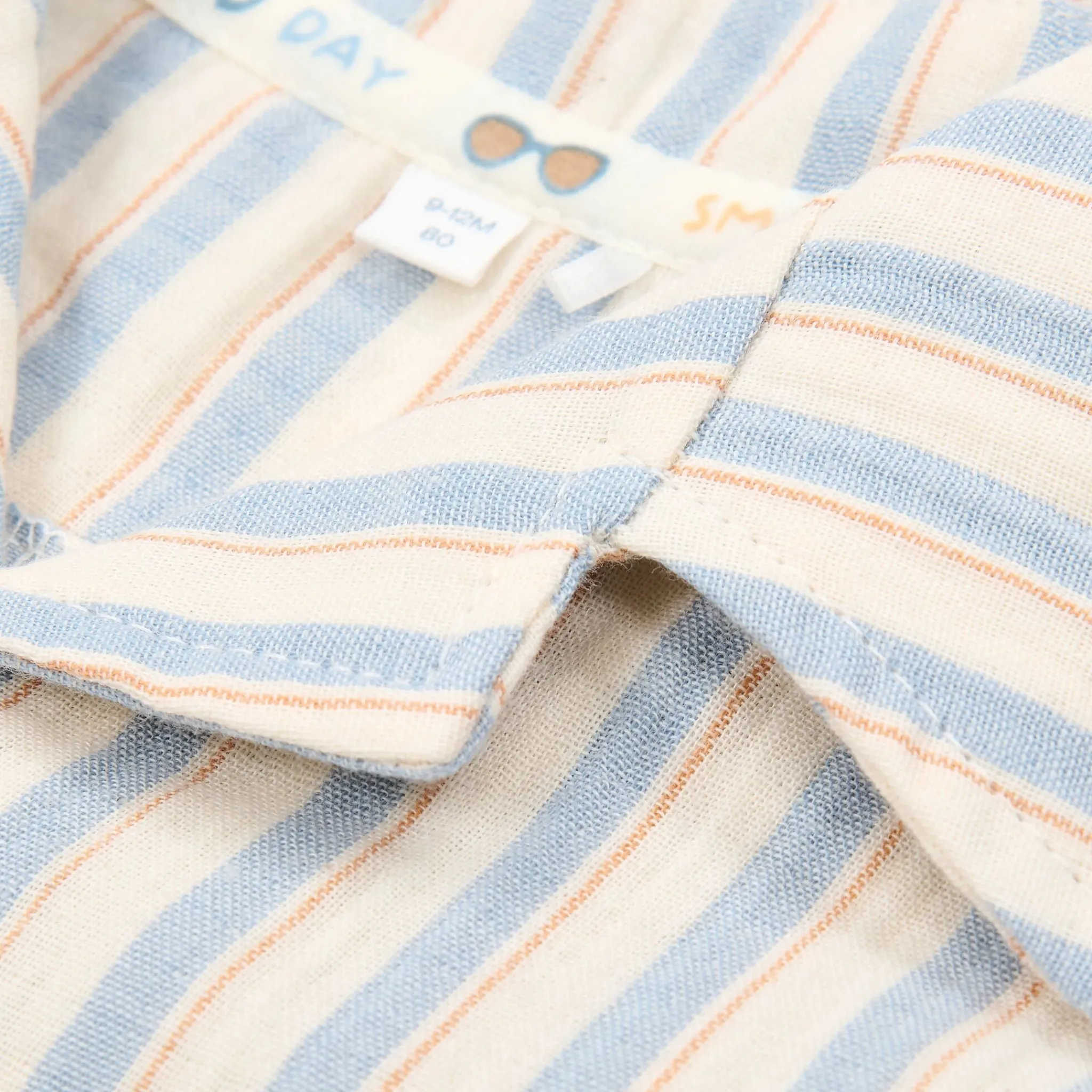 Little Dutch Blouse - Short sleeve - Multi Stripe New