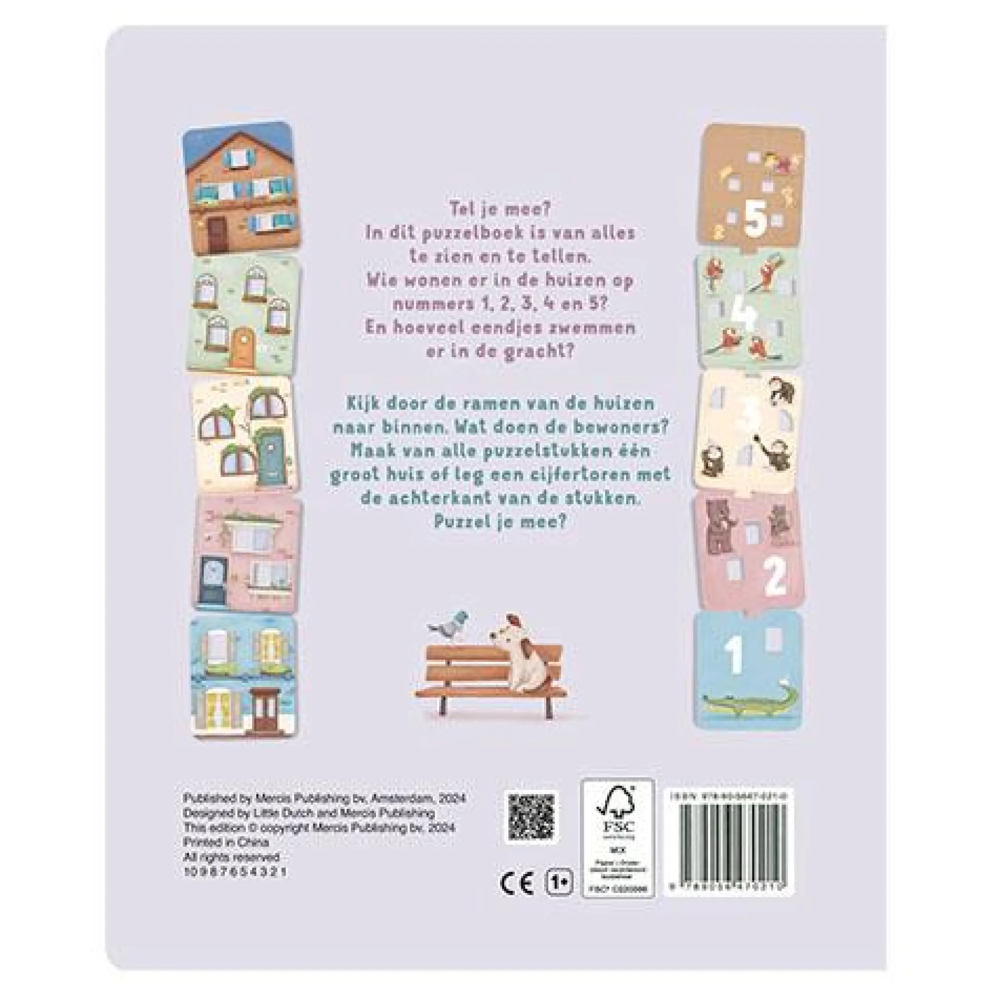 Little Dutch Book 'My Puzzle Book - Are You Counting With Me?' - NL Hot