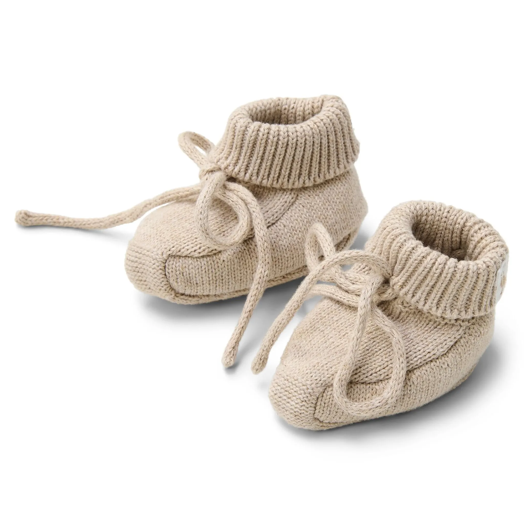 Little Dutch Booties - Beige - Newborn Naturals Discount