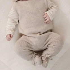 Little Dutch Booties - Beige - Newborn Naturals Discount