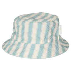 Little Dutch Bucket hat - Green - Ocean Surf Stripes