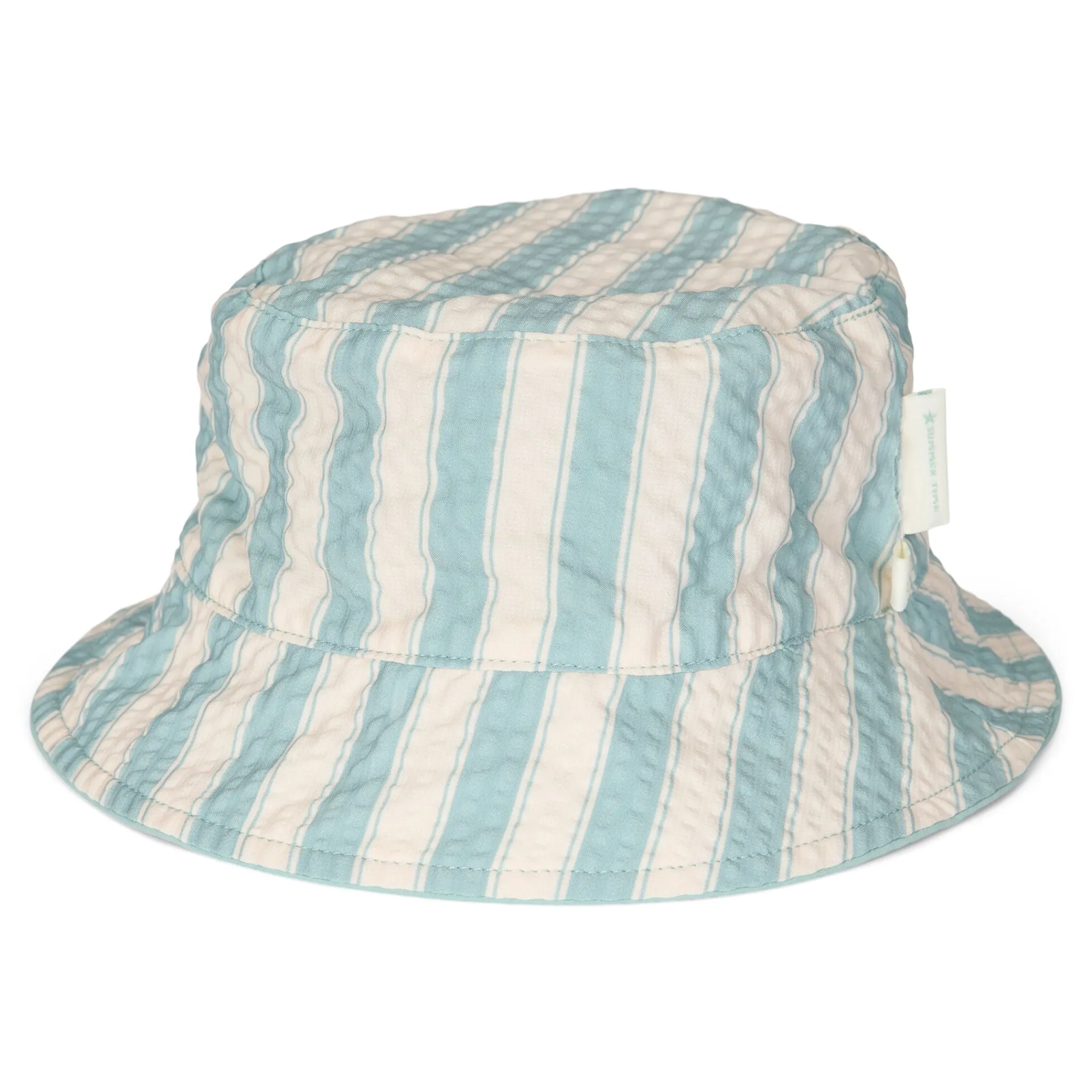 Little Dutch Bucket hat - Green - Ocean Surf Stripes