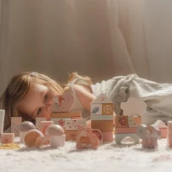 Little Dutch Building Blocks - Pink - Fairy Garden Hot