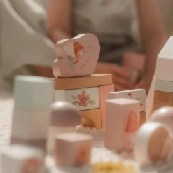 Little Dutch Building Blocks - Pink - Fairy Garden Hot