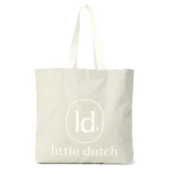 Little Dutch Canvas shopper - Green Outlet
