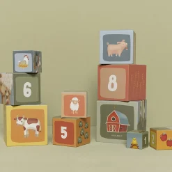 Little Dutch Cardboard Stacking Tower Little Farm Best