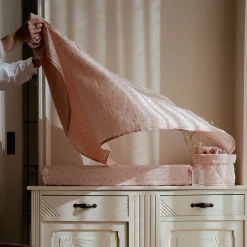 Little Dutch Changing mat cover - Pink - Essentials New