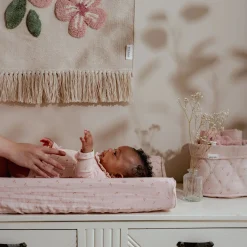 Little Dutch Changing mat cover - Pink - Essentials New