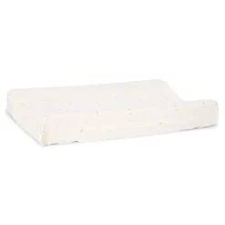 Little Dutch Changing pad cover - White - Newborn Naturals - Moon & Stars