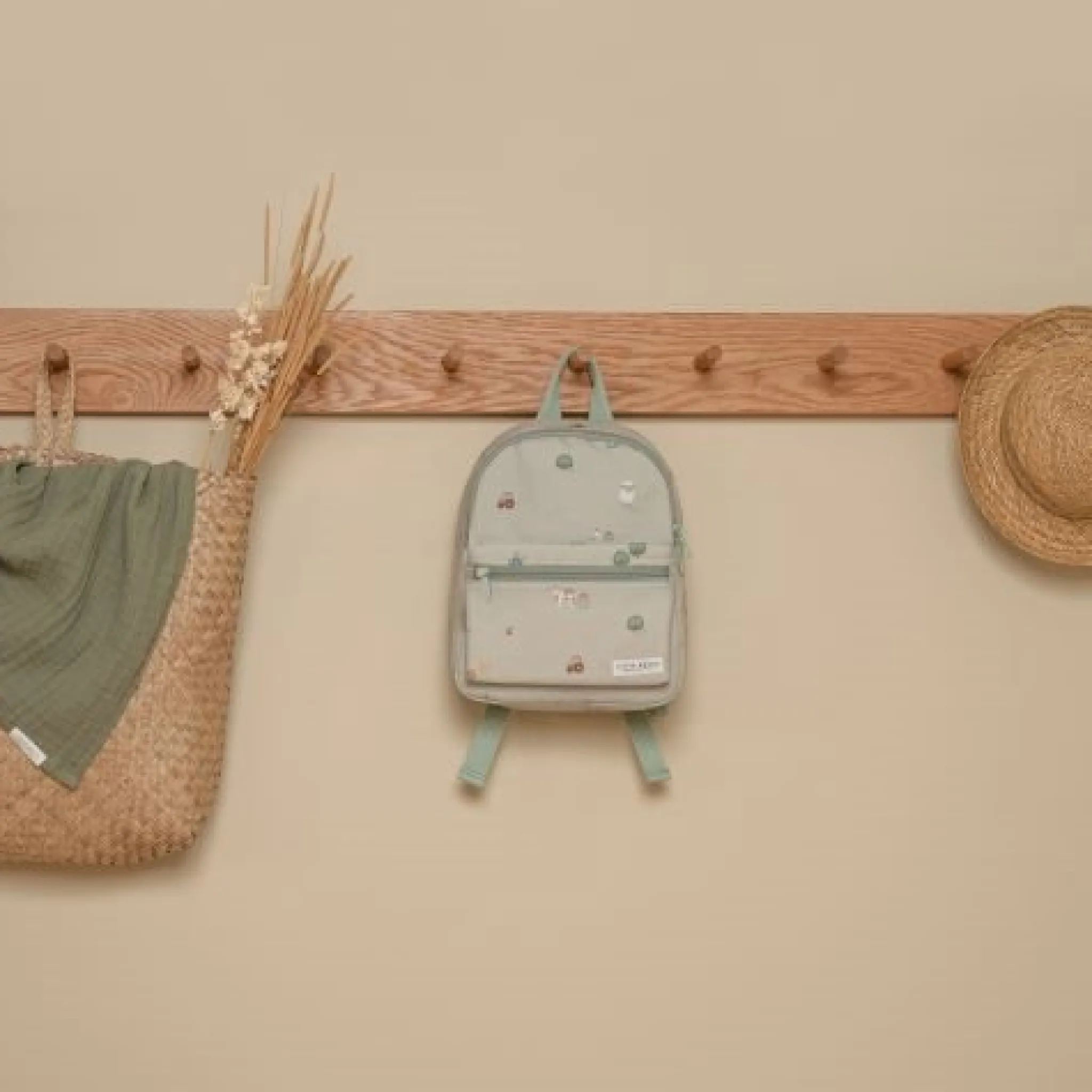 Little Dutch Children's backpack - Green - Little Farm New