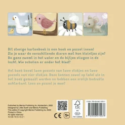 Little Dutch Children's Book My Animal Puzzle Book - NL Online