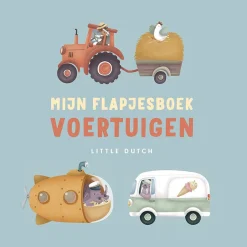 Little Dutch Children's Book My Flap Book – Vehicles Discount