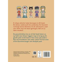 Little Dutch Children's Book: My Puzzle Book - Professions - NL Outlet